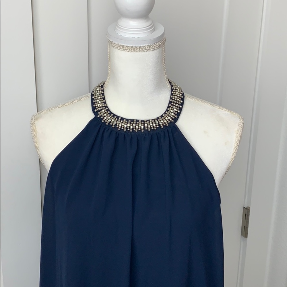 TOBI Evening Cocktail Dress 👗 w Rhinestone - Picture 3 of 7